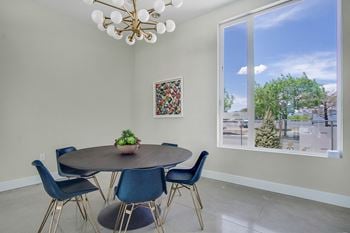 Co-working lounge and conference room